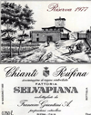 Etichetta Chianti Classico Riserva - Selvapiana