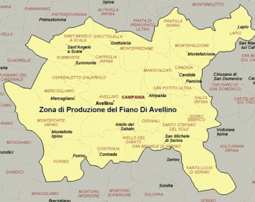 L'area del Fiano di Avellino