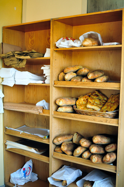 I prodotti del forno a legna di Biancini Palma