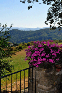 Panorama dalla Locanda del Viandante