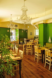 I Tre Moscardini - la sala interna