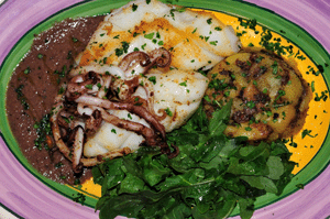 Mezze maniche al ragù di spada