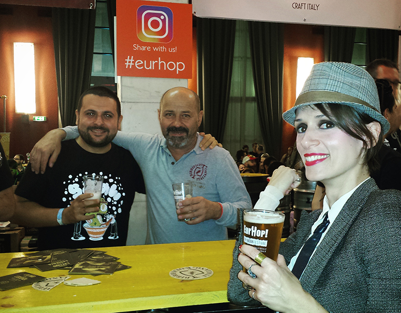 Marco Valeriani di Hammer e Agostino Arioli di Birrificio Italiano