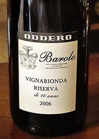 Barolo Vigna Rionda Riserva 10 anni