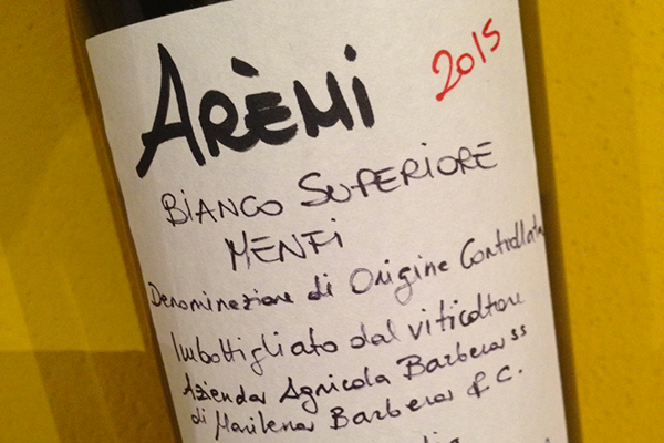 Menfi Bianco Superiore Arèmi 2015 Cantine Barbera