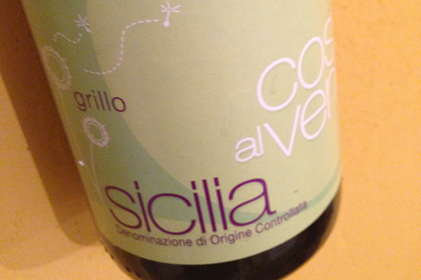 Sicilia Grillo Coste al Vento 2015 Cantine Barbera
