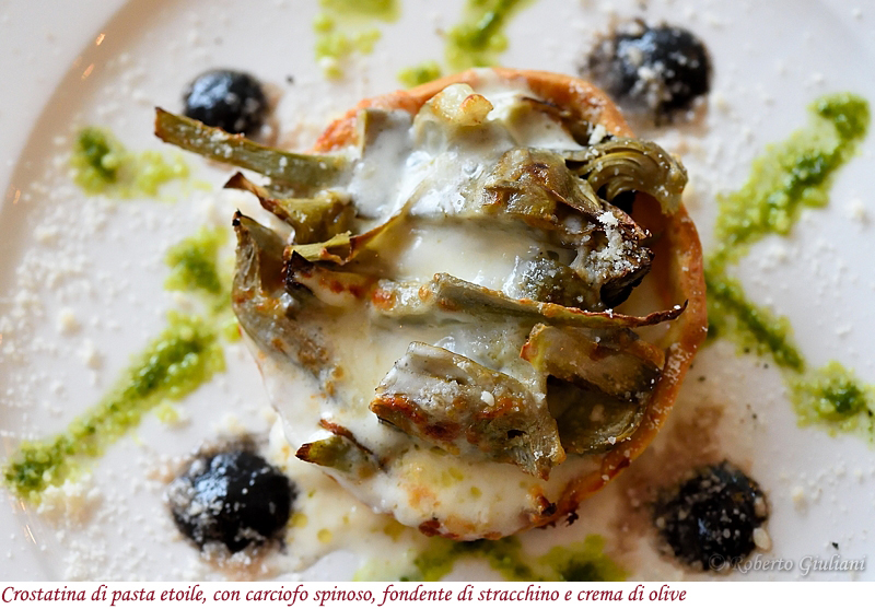 Crostatina di pasta etoile