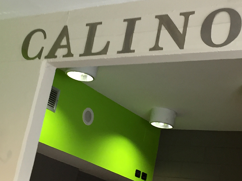 Interno trattoria Calino