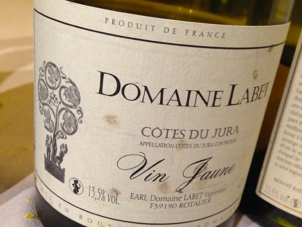 Cotes du Jura Vin Jaune 2007 Domaine Labet