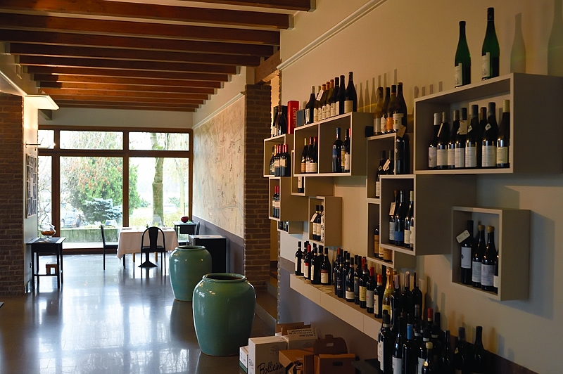 Un angolo della sala