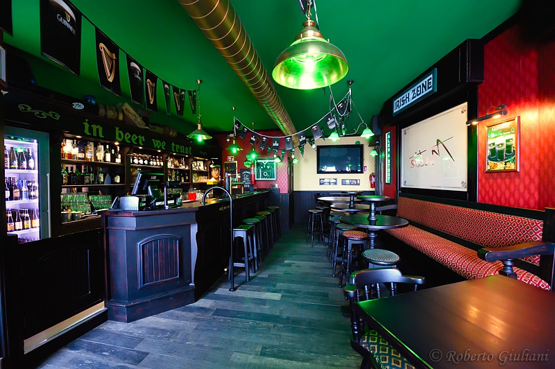 Irish Pub sala interna