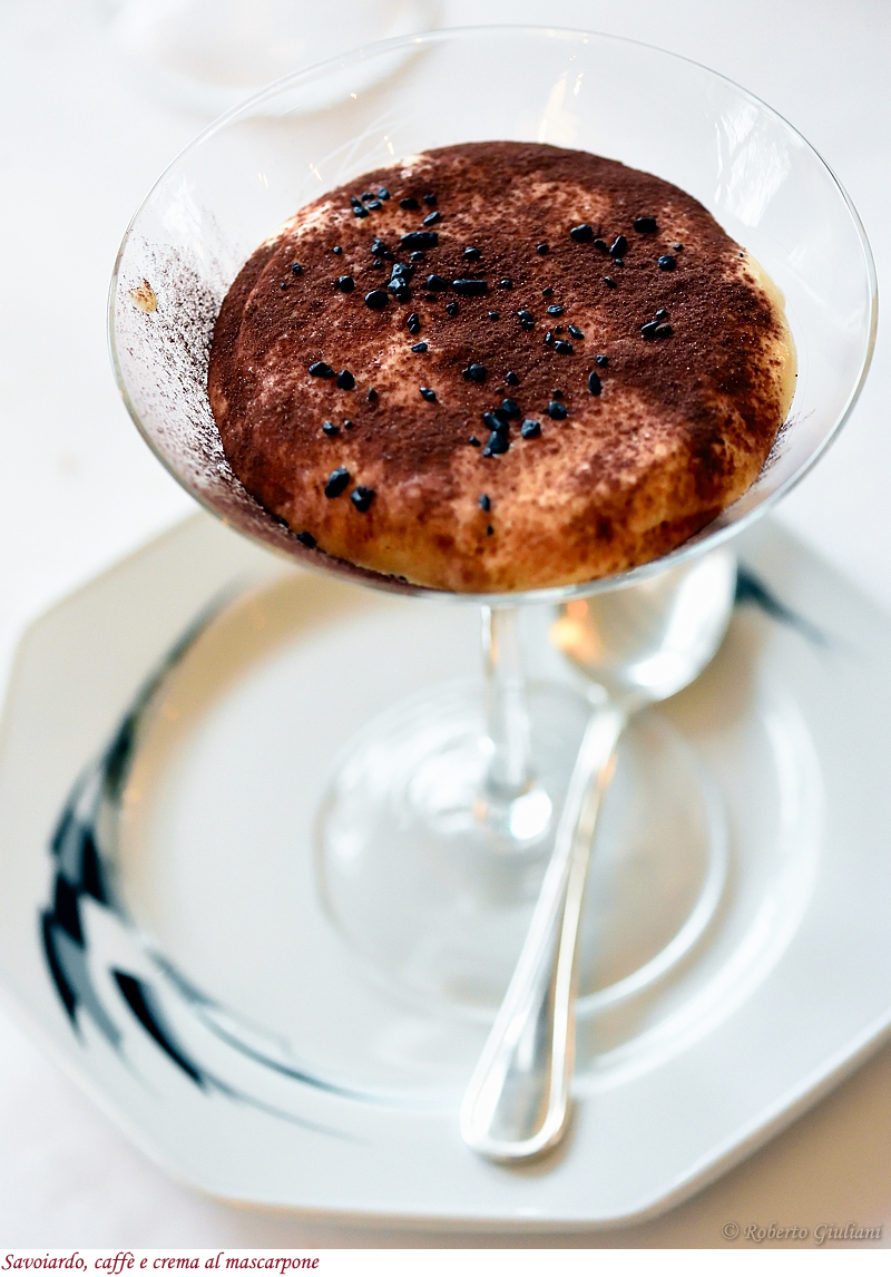Il nostro Savoiardo, caffé e crema al mascarpone