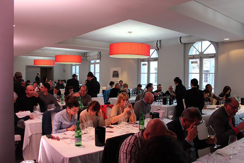 La sala degustazione