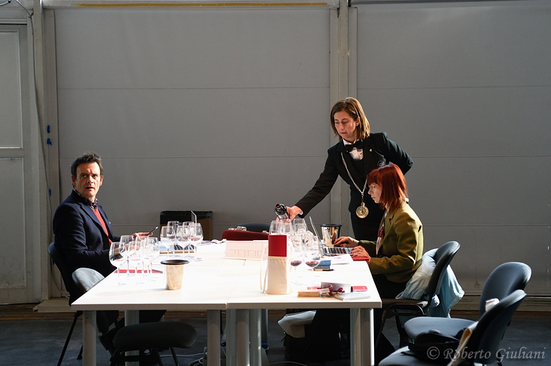 Due eccellenti degustatori: Alessandra Piubello e Piero Gorgoni