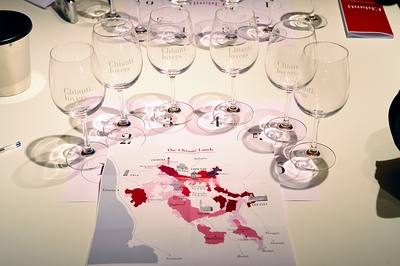 Postazione di degustazione