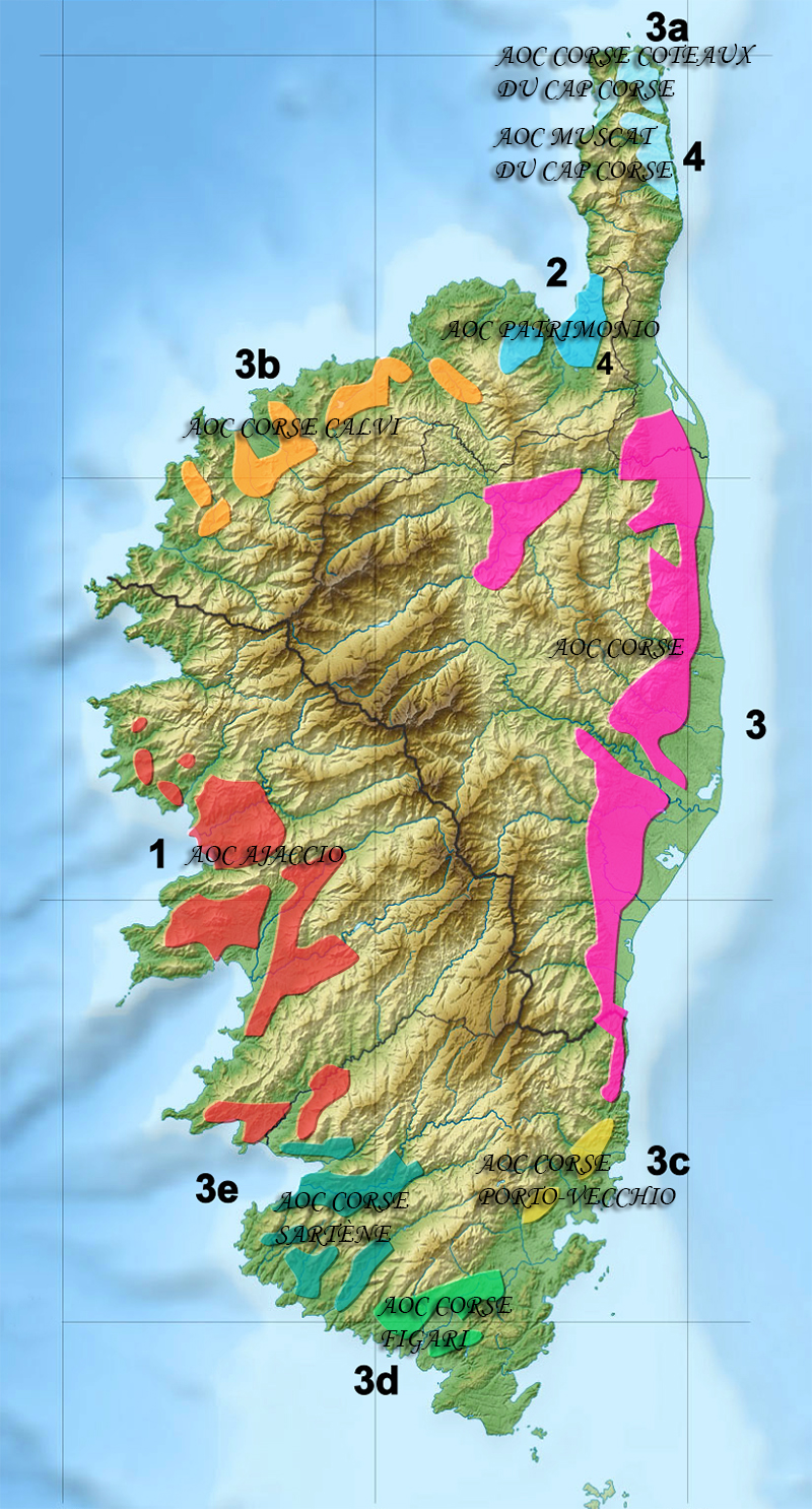 Appellation d'Origine Controllée della Corsica