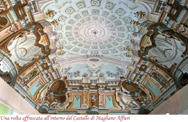 Interno del Castello di Magliano Alfieri
