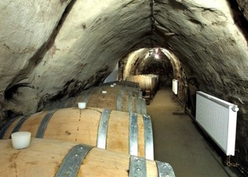 I kvevri georgiani all'arrivo in cantina