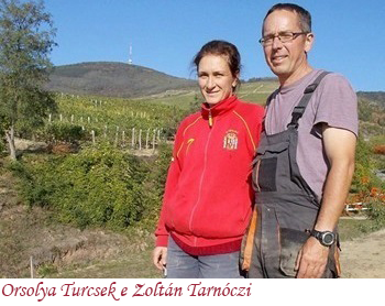 Orsolya Turcsek e Zoltán Tarnóczi