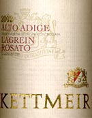 Alto Adige Lagrein Rosato 2002 - Kettmeir