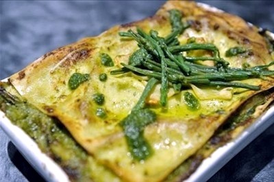 Lasagne con asparagi