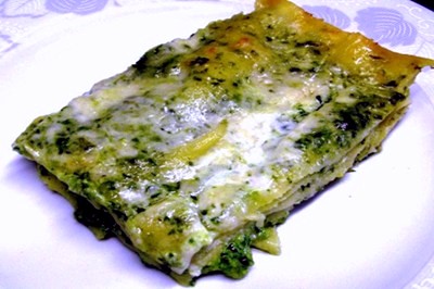 Lasagne al pesto