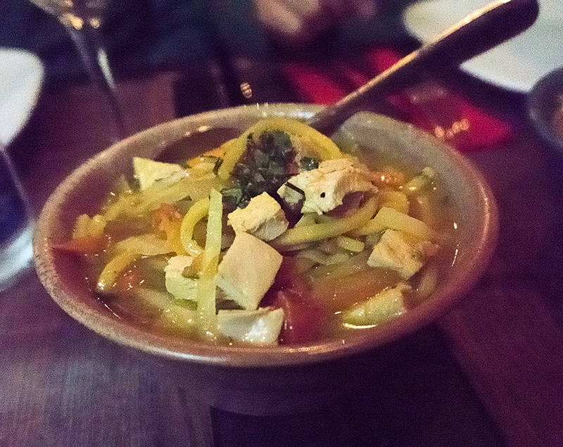 Noodles in brodo