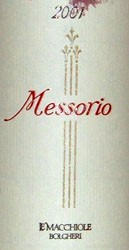 Messorio 2001 Le Macchiole