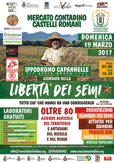 Manifesto Giornata della Libertà dei semi