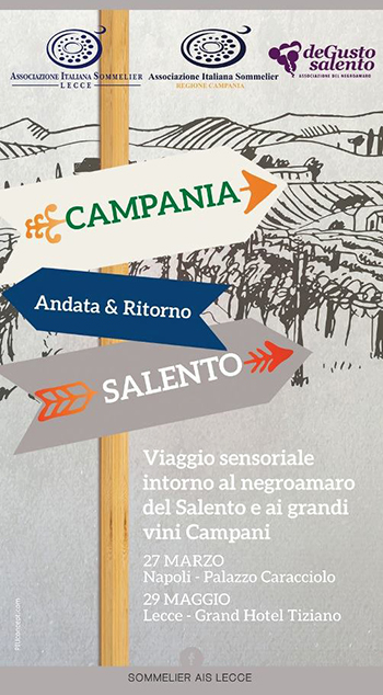 Locandina evento Campania-Salento