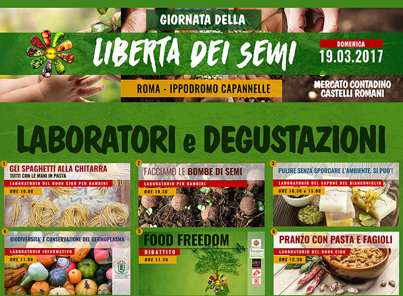 Gli eventi al Mercato Contadino