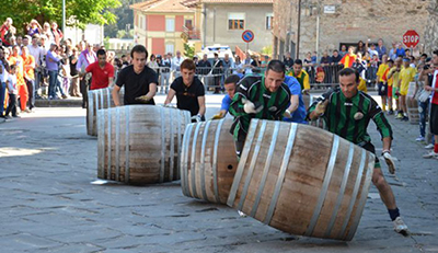 Palio nazionale delle botti a Furore