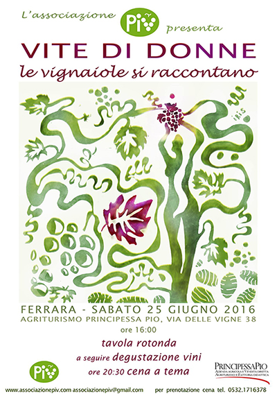 Locandina Vite di Donne 2016