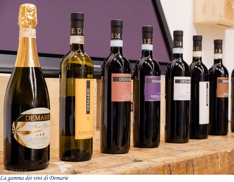 La gamma dei vini di Demarie