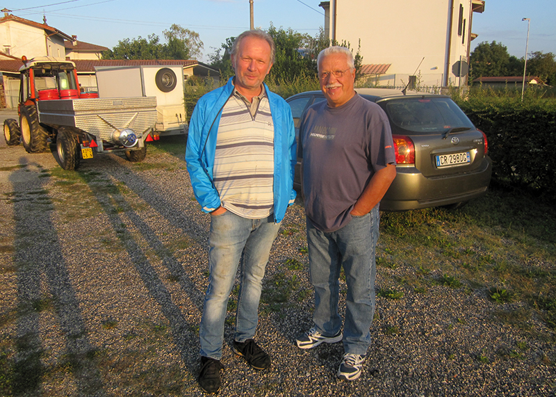 Marco Perco con Marino, 