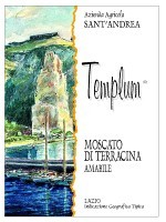 Etichetta Moscato di Terracina Templum