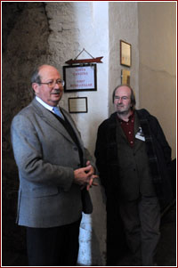 Alamanno Contucci e il giornalista Gigi Brozzoni