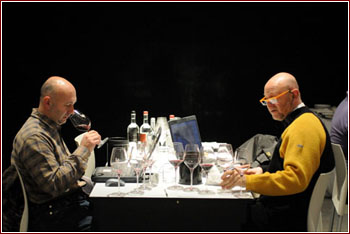 I giornalisti Giampaolo Giacomelli e Carlo Macchi