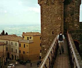 Veduta dalla Fortezza di Montalcino