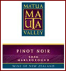 Marlborough Pinot Noir 2006 - Matua Valley