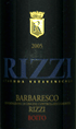 Barbaresco Rizzi Boito 2005