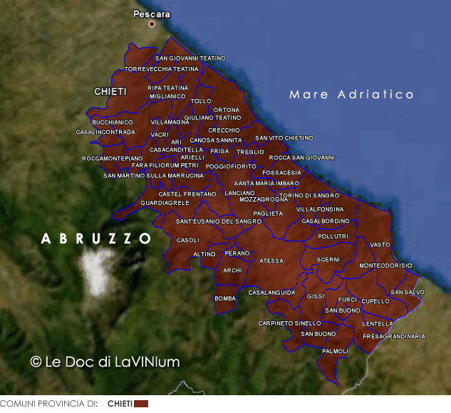 Le Doc dell'Abruzzo: Montepulciano d'Abruzzo Sottozona Teate