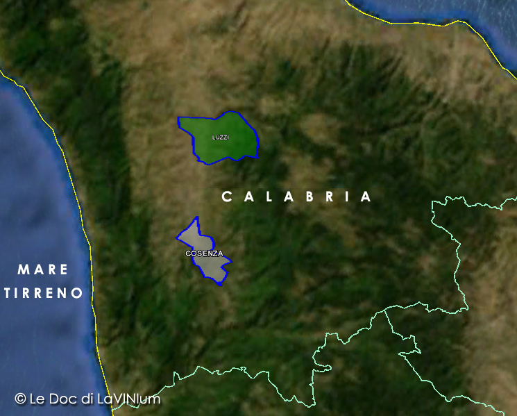 Le Doc della Calabria: Terre di Cosenza Sottozona San Vito di Luzzi