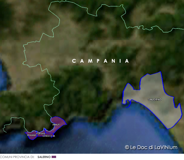 Doc Costa d'Amalfi, sottozona 