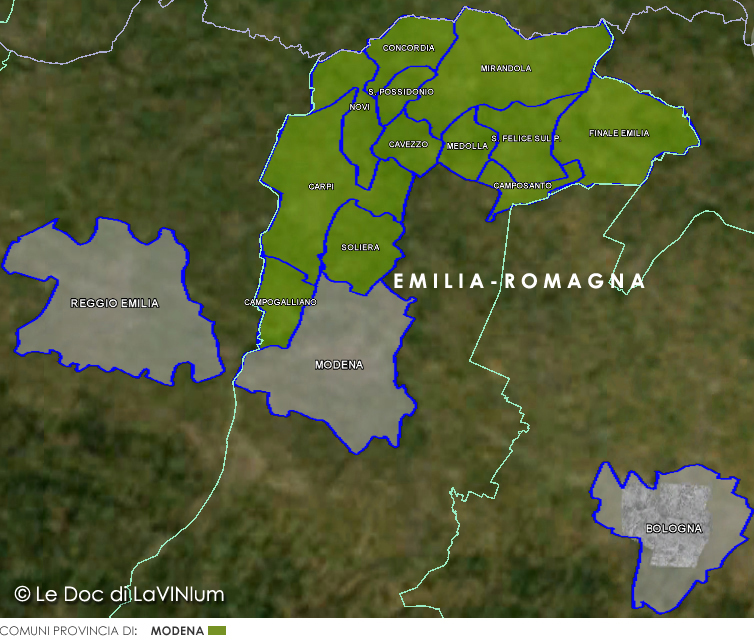 Le Doc dell'Emilia Romagna: Lambrusco Salamino di Santa Croce