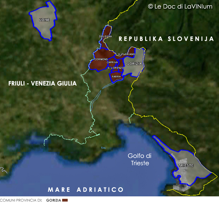 Le Doc del Friuli: Collio Goriziano o Collio
