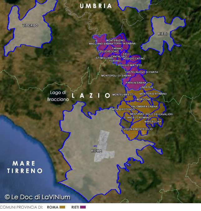 Le Doc del Lazio: Colli della Sabina