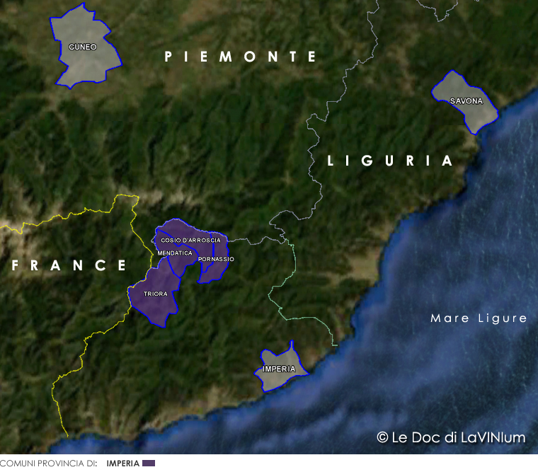 Le Doc della Liguria: Riviera Ligure di Ponente Sottozona Riviera dei Fiori