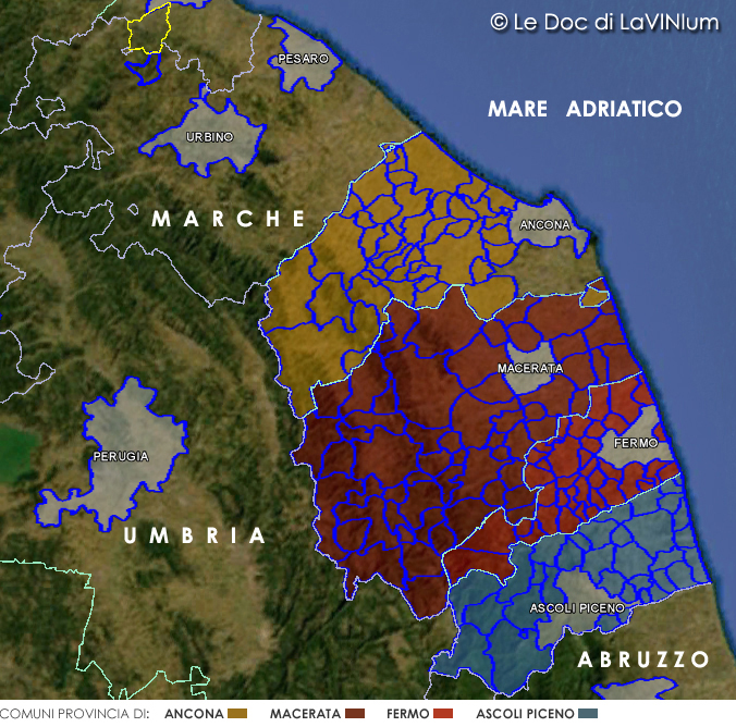 Le DOC delle Marche: Rosso Piceno o Piceno