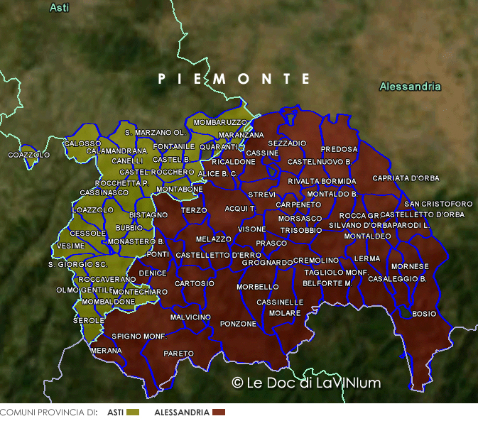 Le Doc del Piemonte: Alta Langa - province di Asti e Alessandria